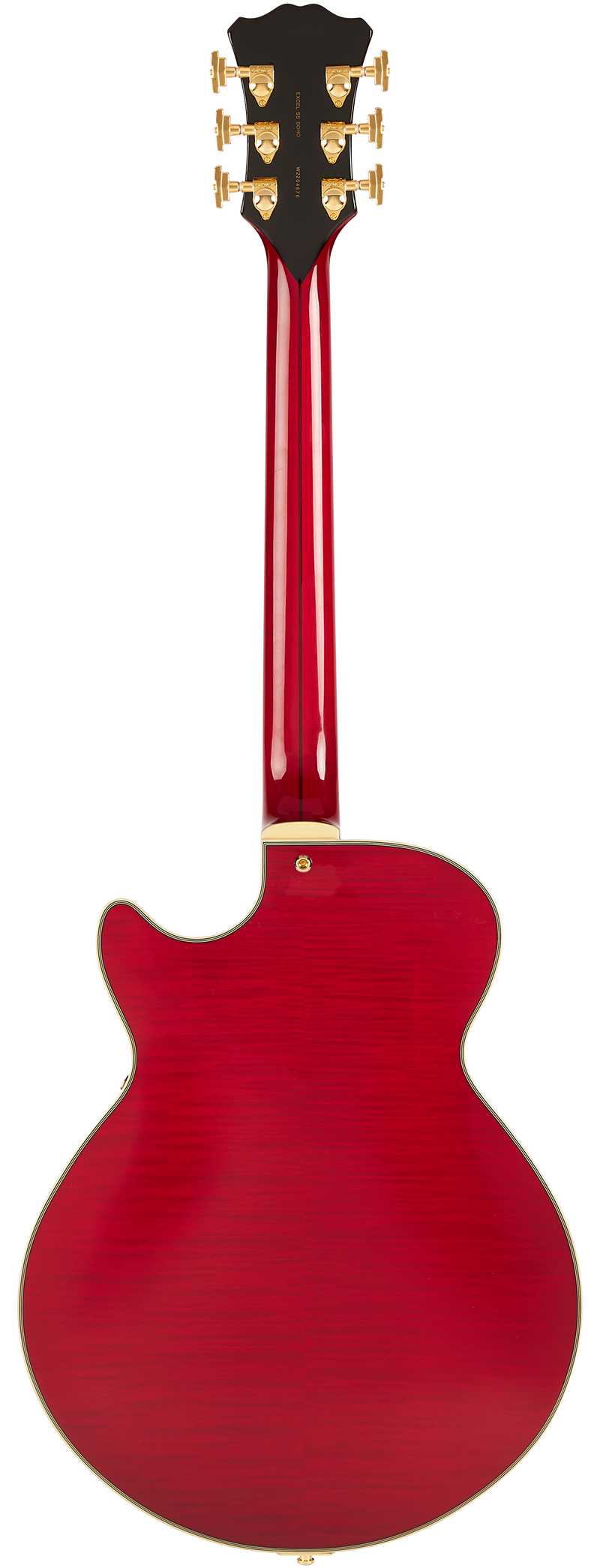 D'Angelico EXCEL SS SOHO Guitare électrique semi-creuse (Dark Cherry Burst)