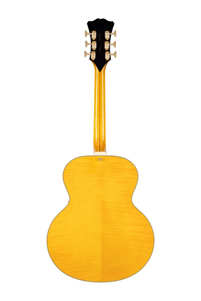 D'Angelico EXCEL STYLE B Guitare électrique semi-creuse (Ambre)