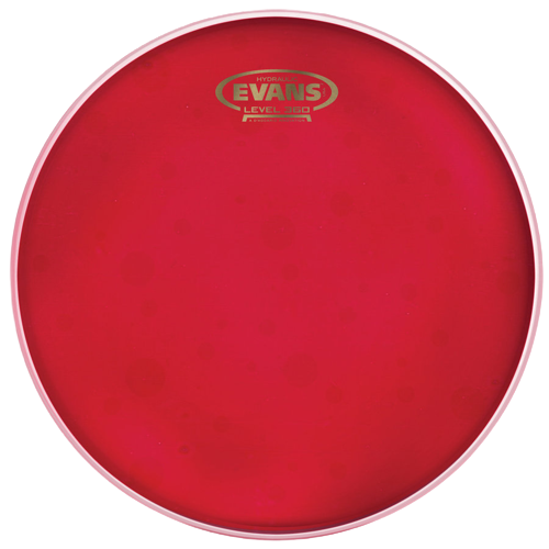 Evans TT12HR Red Hydraulic Drumhead - 12"