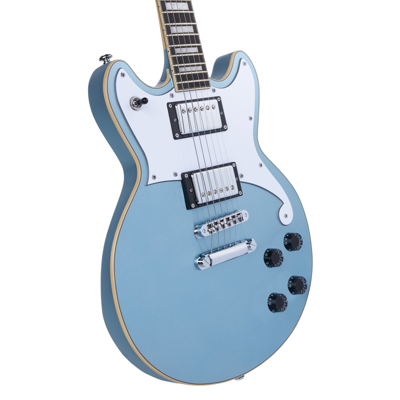 D'Angelico PREMIER BRIGHTON Guitare électrique (bleu glacier métallisé)