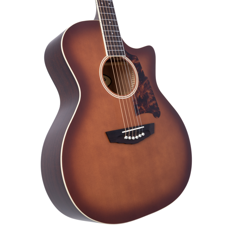 D'Angelico GRAMERCY GRAND AUDITORIUM CE Acoustic Guitar (Natural Burst)