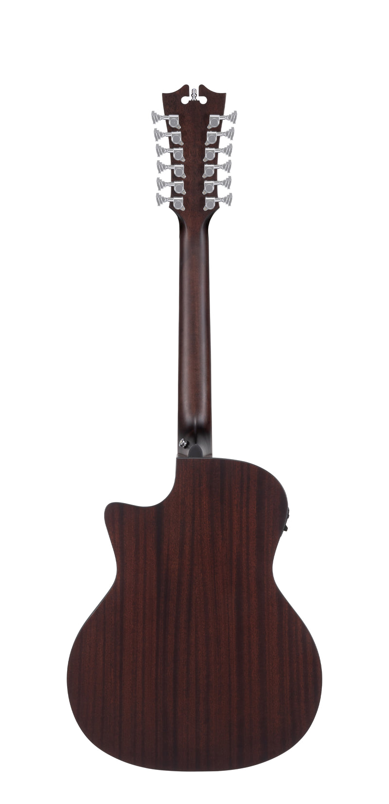 D'Angelico FULTON GRAND AUDITORIUM 12 String Acoustic Electric Guitar (Matte Black)