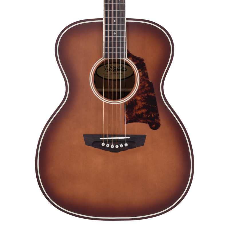 D'Angelico TAMMANY ORCHESTRA E Guitare acoustique (Natural Burst)