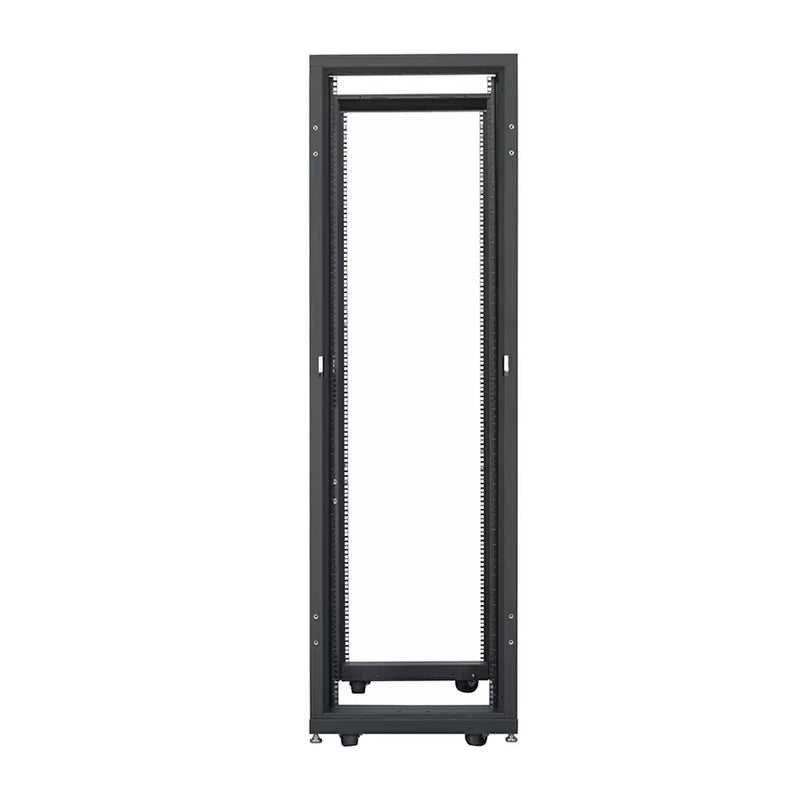 Lowell DAT24F-4248-B Open Frame Data Rack - 42U x 48"D