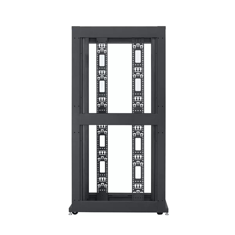 Lowell DAT24F-4536-B Open Frame Data Rack - 45U x 36"D