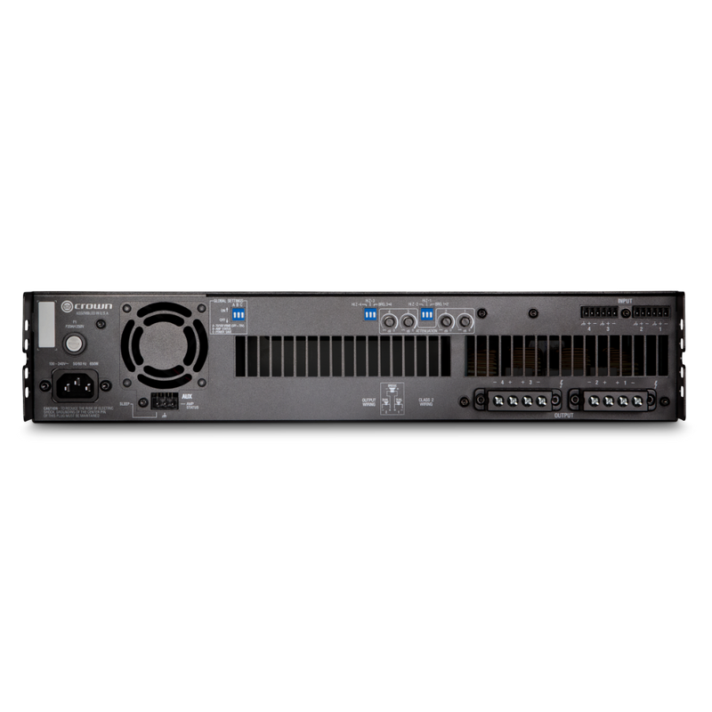 Crown DCI4X300 4 Channel 300W @ 4Ω Analog Power Amplifier 70V/100V