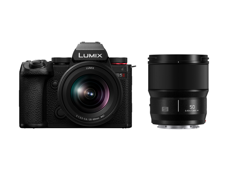 Panasonic  LUMIX S5M2W Full Frame Kit with SR2060 + SS50 Lenses