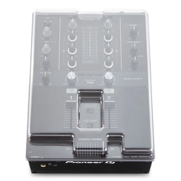 Decksaver DS-PC-DJM-250 Couvercle fumé transparent pour table de mixage DJ Pioneer Djm-250