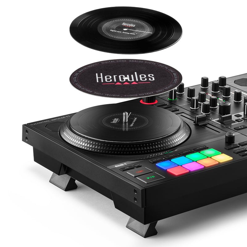 Hercules DJCONTROL-INPULSET7 Contrôleur DJ motorisé