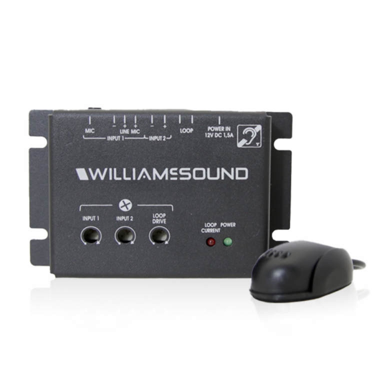 Williams AV DL102 Amplificateur de boucle auditive à compteur Digi-Loop