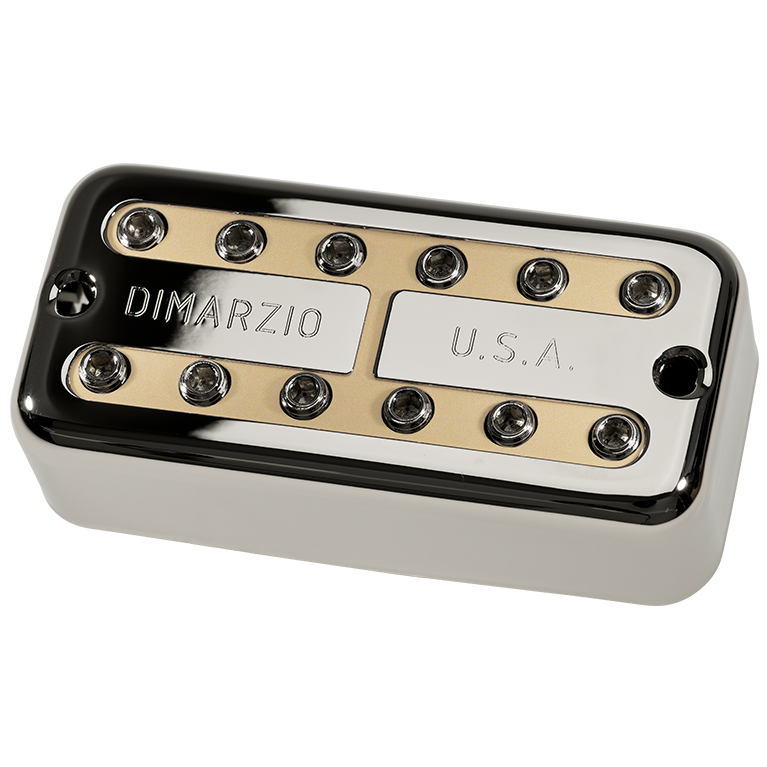 DiMarzio DP297 Super Distor'Tron F-Spaced Bridge Pick Up (Nickel Cover with Cream Insert)