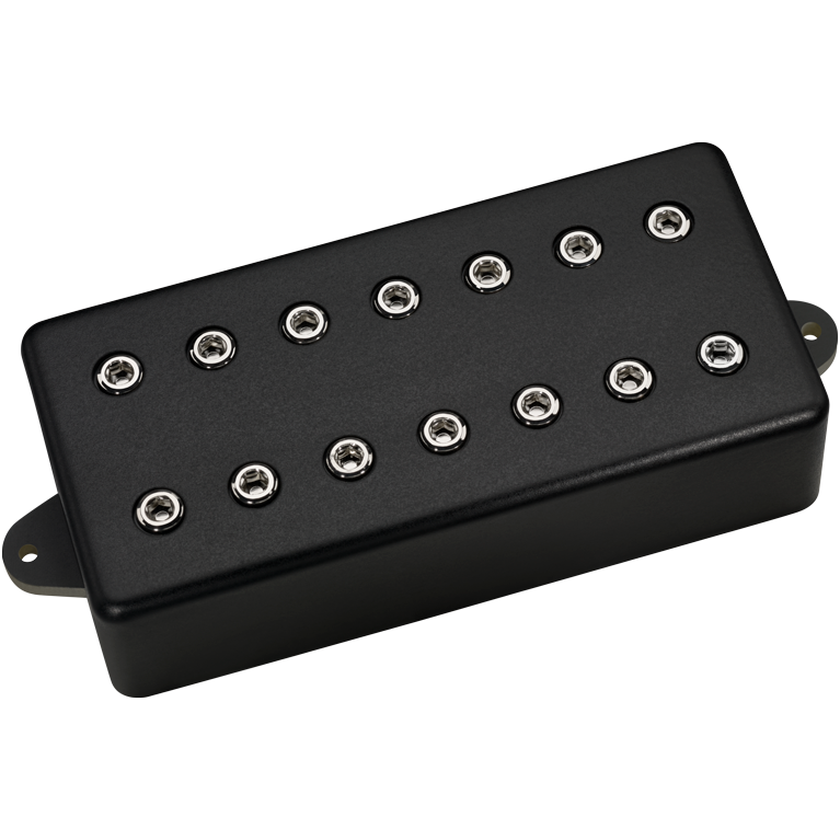 DiMarzio DP718 Dave Davidson Signature Occult Classic 7-Strings Bridge Pick Up (Black Metal Cover With Nickle)