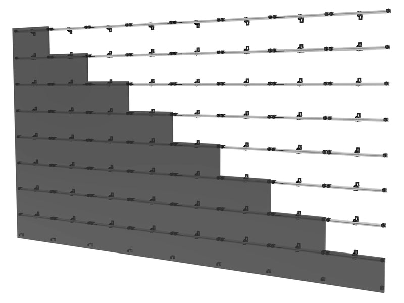 Peerless-AV DS-LEDUNV610-8X8 Kitted Universal dvLED Mounting System