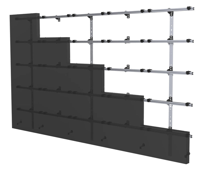 Peerless-AV DS-LEDUNV Universal wall mount for latching LED displays