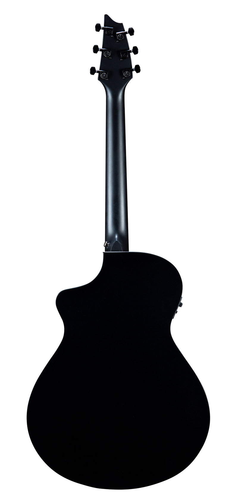 Breedlove DSCN28CEEUAM Discovery S CE European Spruce Concert Acoustic-Electric Guitar (Black)