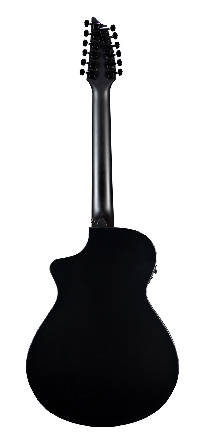 Breedlove DSCN28XCEEUAM Discovery S CE European Spruce 12-String Concert Acoustic-Electric Guitar (Black)