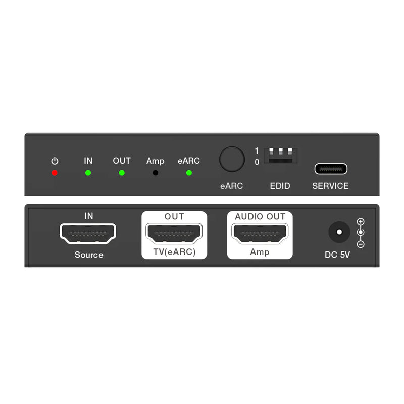 DVDO AudioE-2 8K HDMI 2.1 Audio Extractor with eARC for AV Receivers