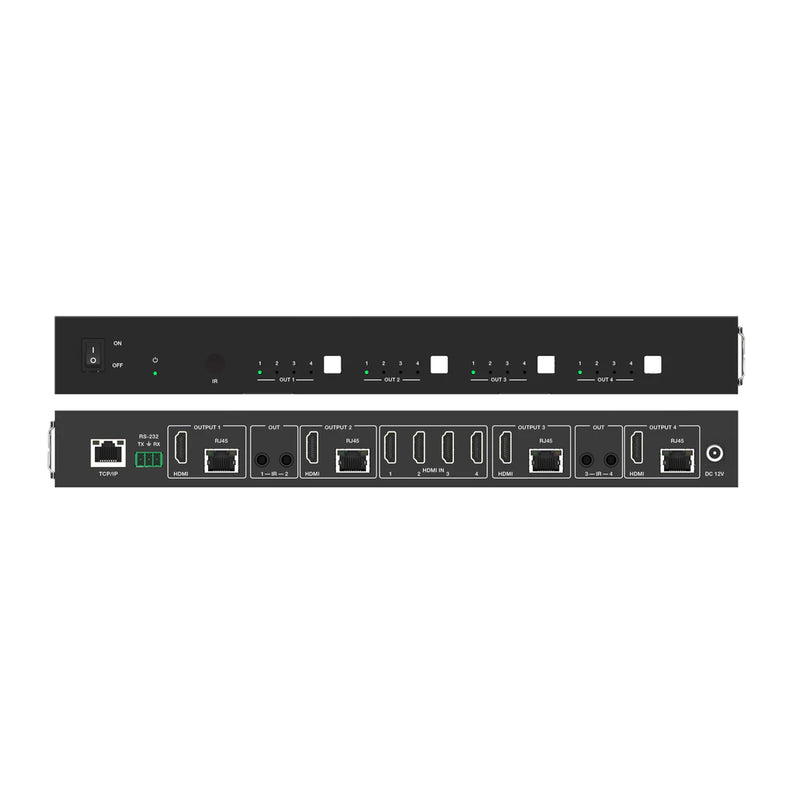 DVDO Matrix-44-CAT 4K 4x4 HDMI Matrix Switcher with Mirrored Category Outputs