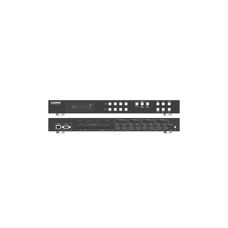 DVDO Matrix-44SS-MV-VW 4K 4x4 Seamless HDMI Matrix Switcher & Video Wall Controller with Multiview