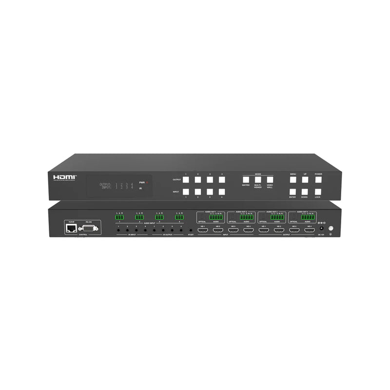 DVDO Matrix-44SS-MV-VW 4K 4x4 Seamless HDMI Matrix Switcher & Video Wall Controller with Multiview