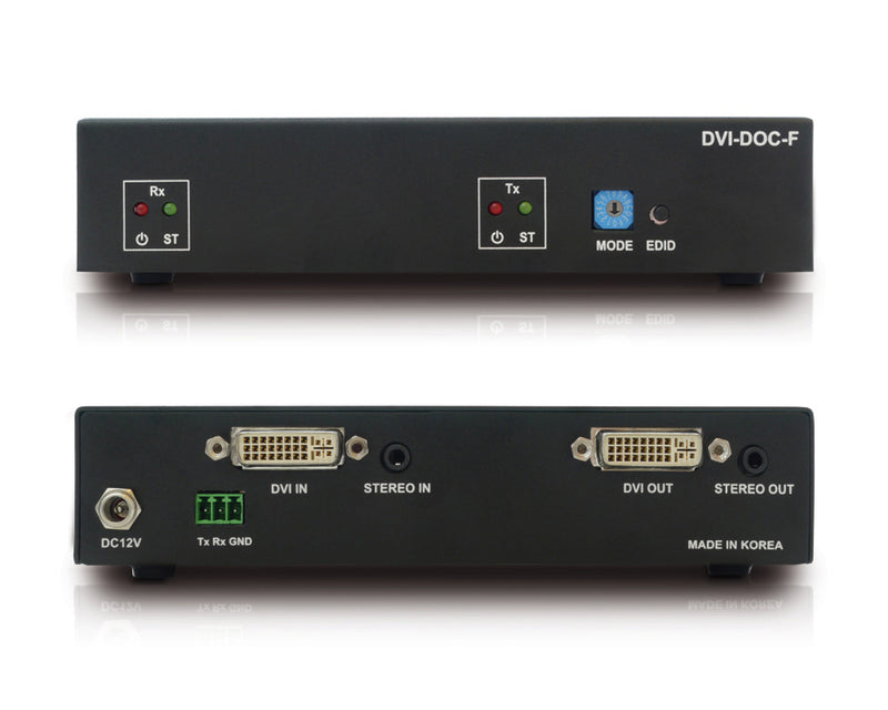 Isolateur de signal numérique à fibre optique PureLink DVI-DOC-F