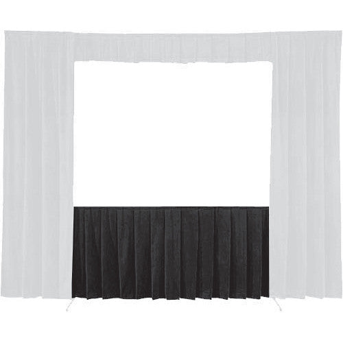 Da-Lite 36730 Skirt for  Fast-Fold Deluxe Frame (Black)