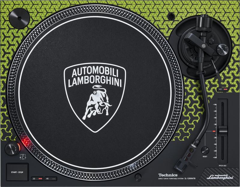Technics SL1200M7BG Lamborghini Edition Direct Drive Turntable System (Green)