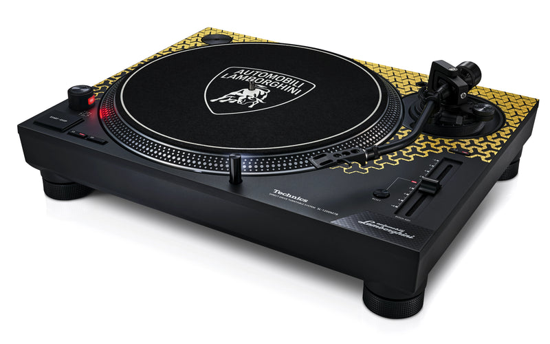 Technics SL1200M7BY BYBBORGHINI Edition Direct Drive Turntable System (jaune)