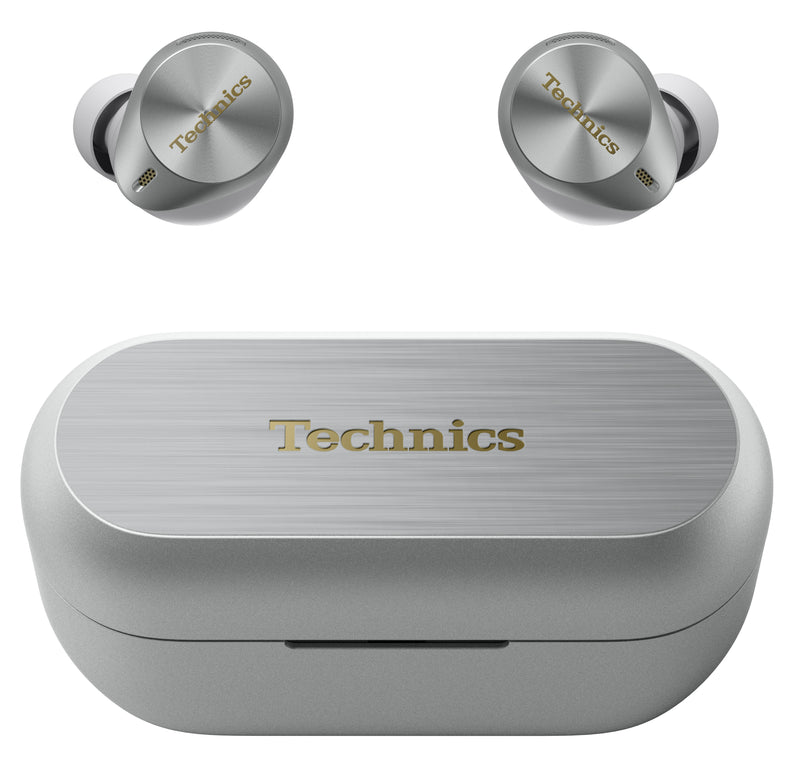 Technics AZ80E Écouteurs intra-auriculaires sans fil à réduction de bruit (argent)