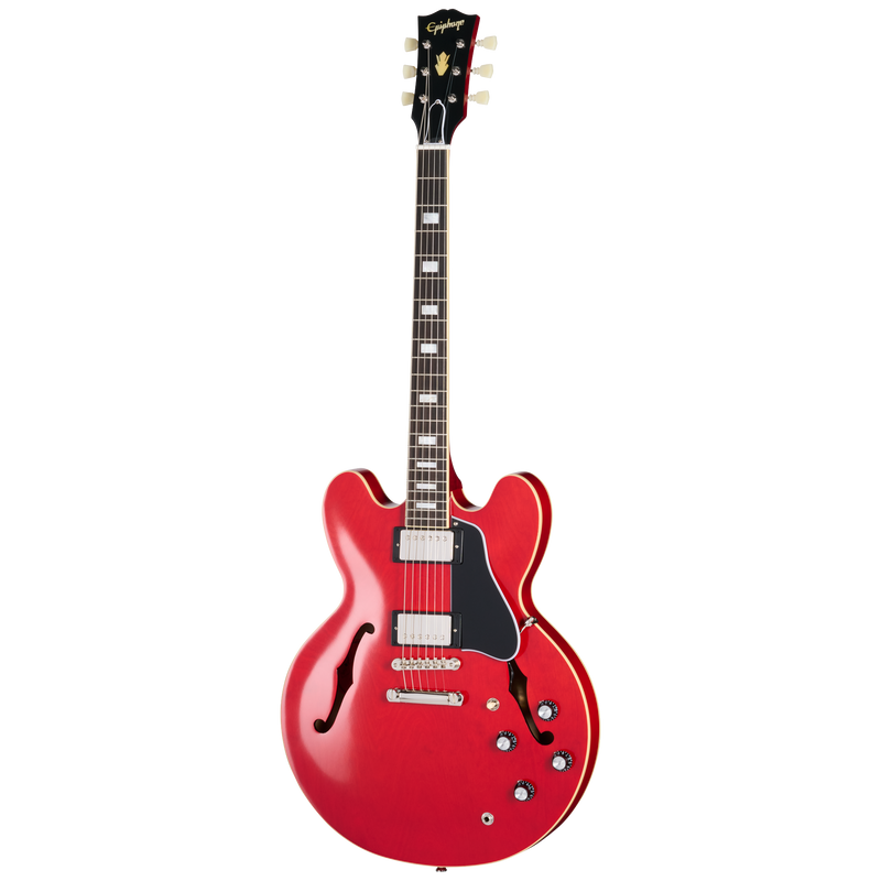 Epiphone EC335R2SCNH 1962 ES-335 Reissue Semi Hollow Electric Guitar (Sixties Cherry)