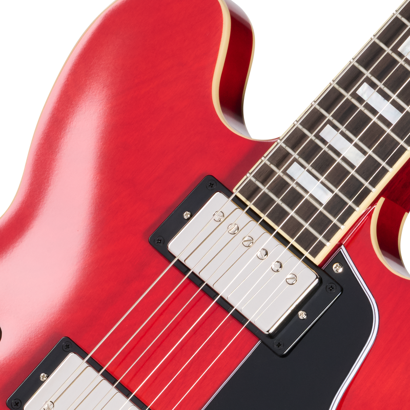 Epiphone EC335R2SCNH 1962 ES-335 Reissue Semi Hollow Electric Guitar (Sixties Cherry)