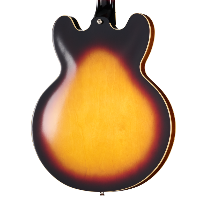 Epiphone EC335R2VBNH 1962 ES-335 Reissue Semi Hollow Electric Guitar (Vintage Burst)