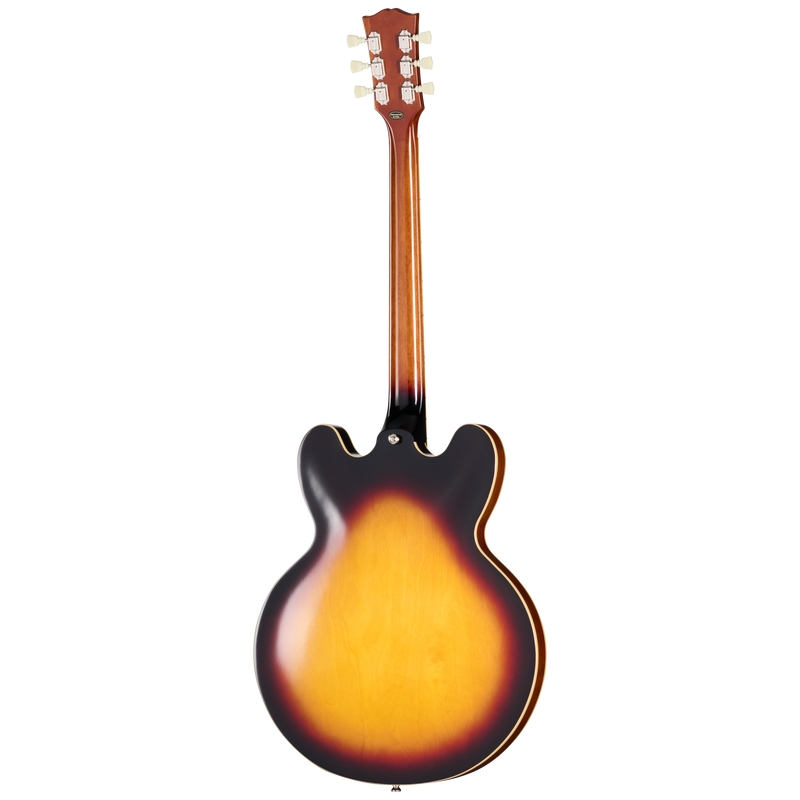 Epiphone EC335R2VBNH 1962 ES-335 Reissue Semi Hollow Electric Guitar (Vintage Burst)