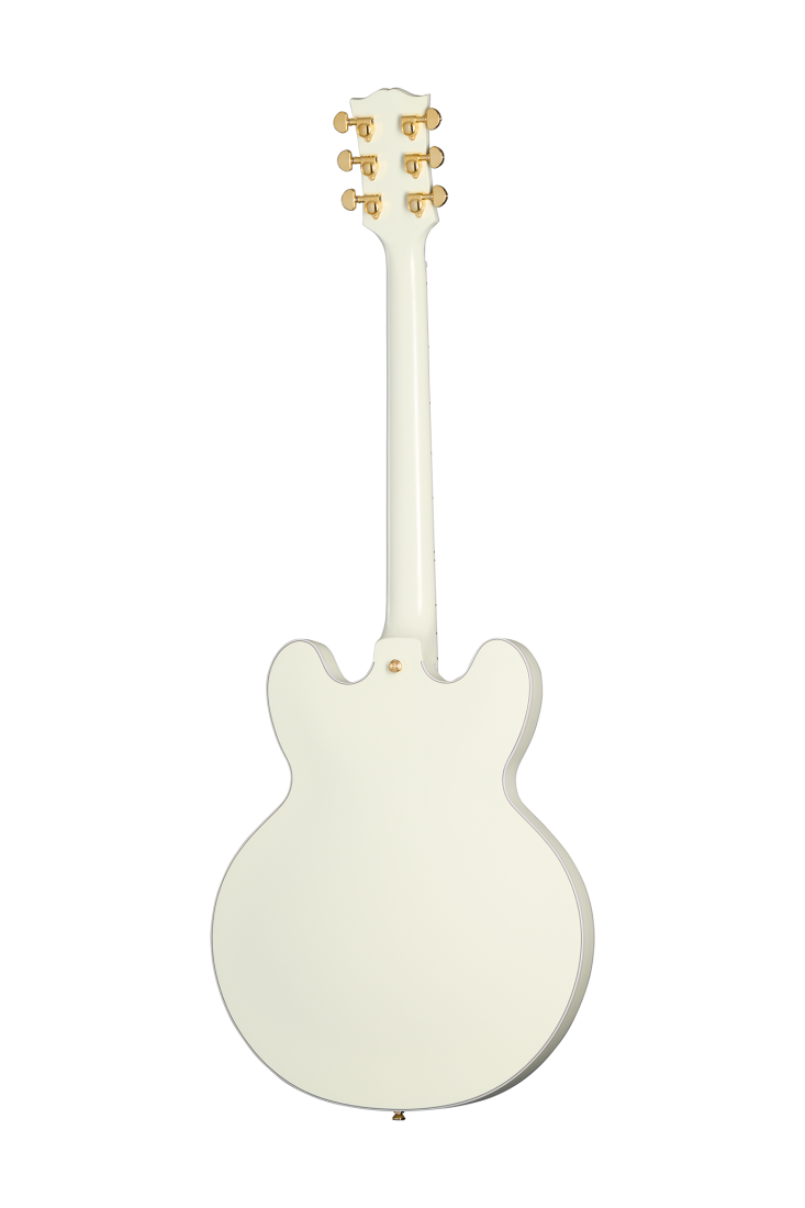 Epiphone 1959 ES-355 Semi Hollow-Body Electric Guitar (Classic White)