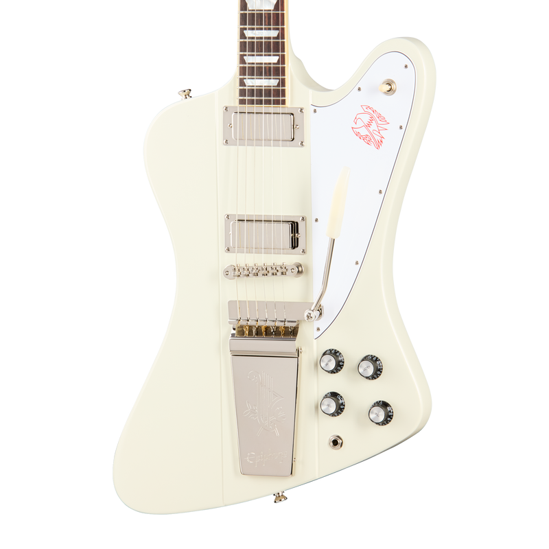 Epiphone ECFVR3PWNM 1963 Firebird V Reissue Electric Guitar (Polaris White)