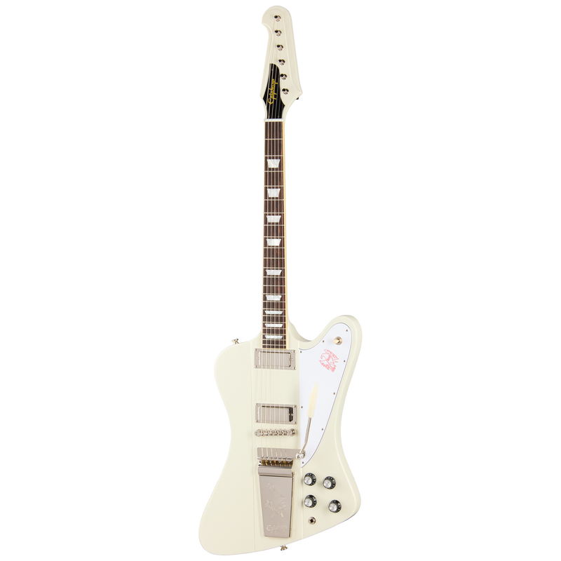 Epiphone ECFVR3PWNM 1963 Firebird V Reissue Electric Guitar (Polaris White)