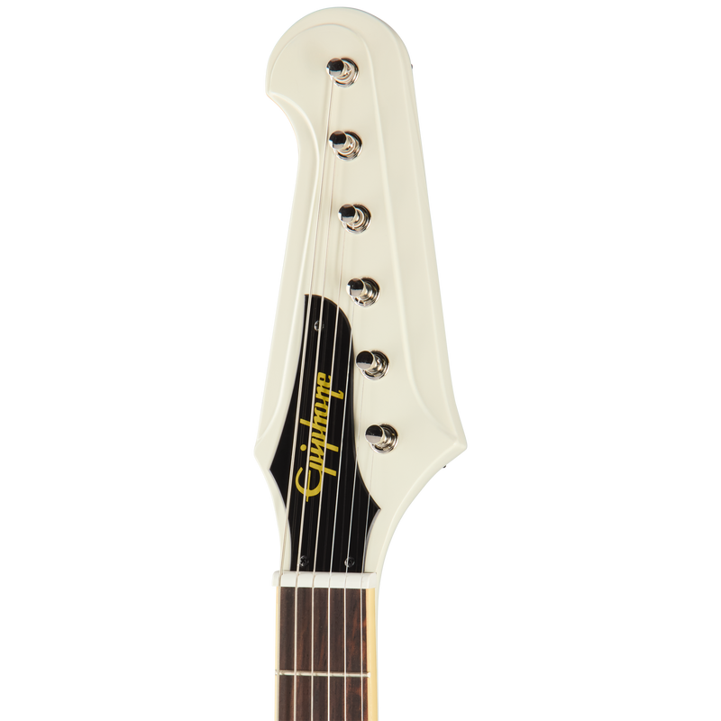 Epiphone ECFVR3PWNM 1963 Firebird V Reissue Electric Guitar (Polaris White)