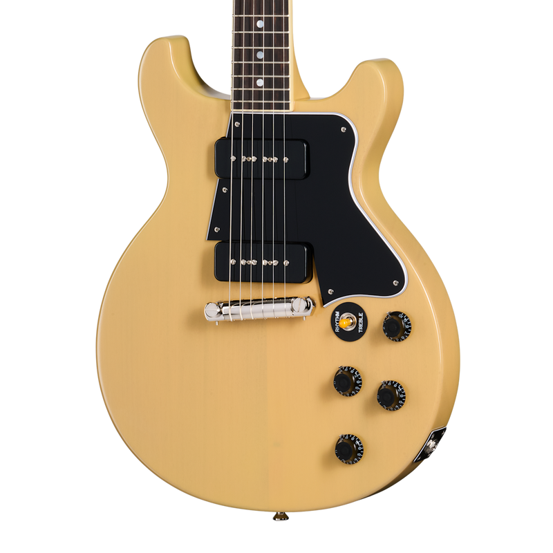 Epiphone ECLSR0TYNH 1960 Les Paul Special Doublecut Reissue Electric Guitar (Tv Yellow)