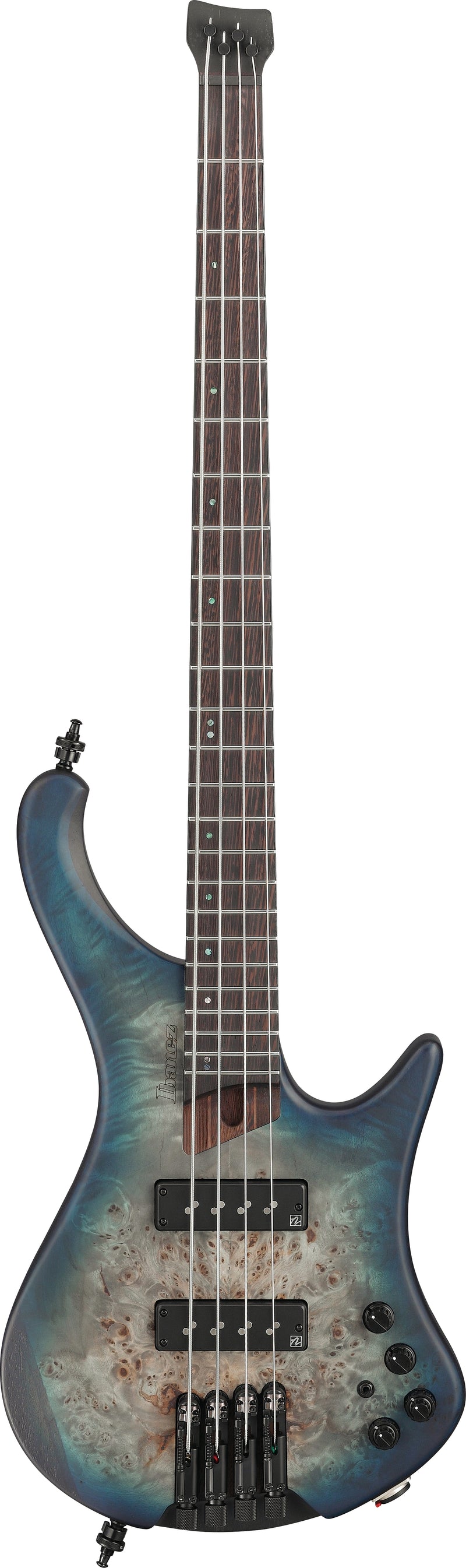 Ibanez EHB1500CTF EHB Ergonomic Headless Bass (Cosmic Blue Starburst Flat)