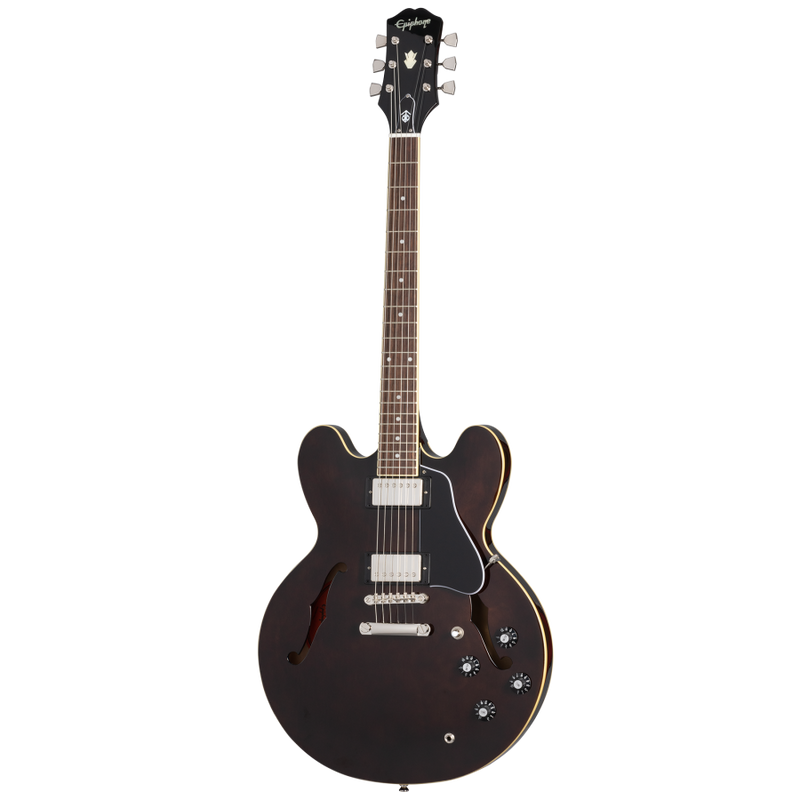 Epiphone JIM JAMES ES-335 Guitare électrique (noyer des années 70)