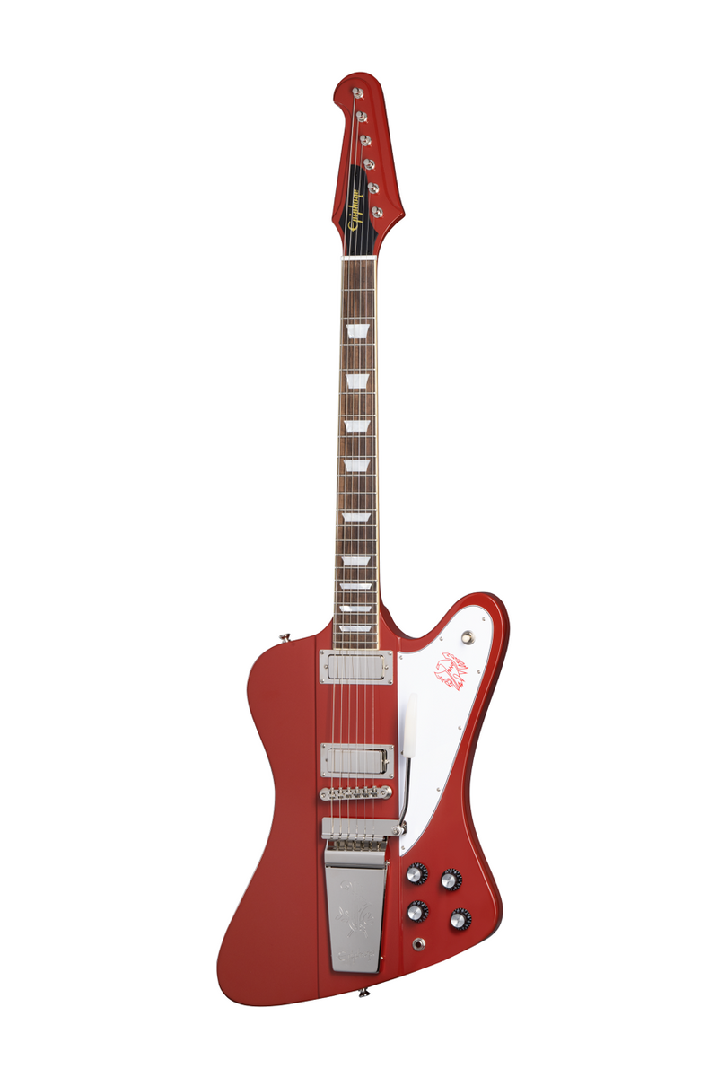 Epiphone EIGC63FB5EMNM 1963 Firebird V Guitare électrique (Ember Red)