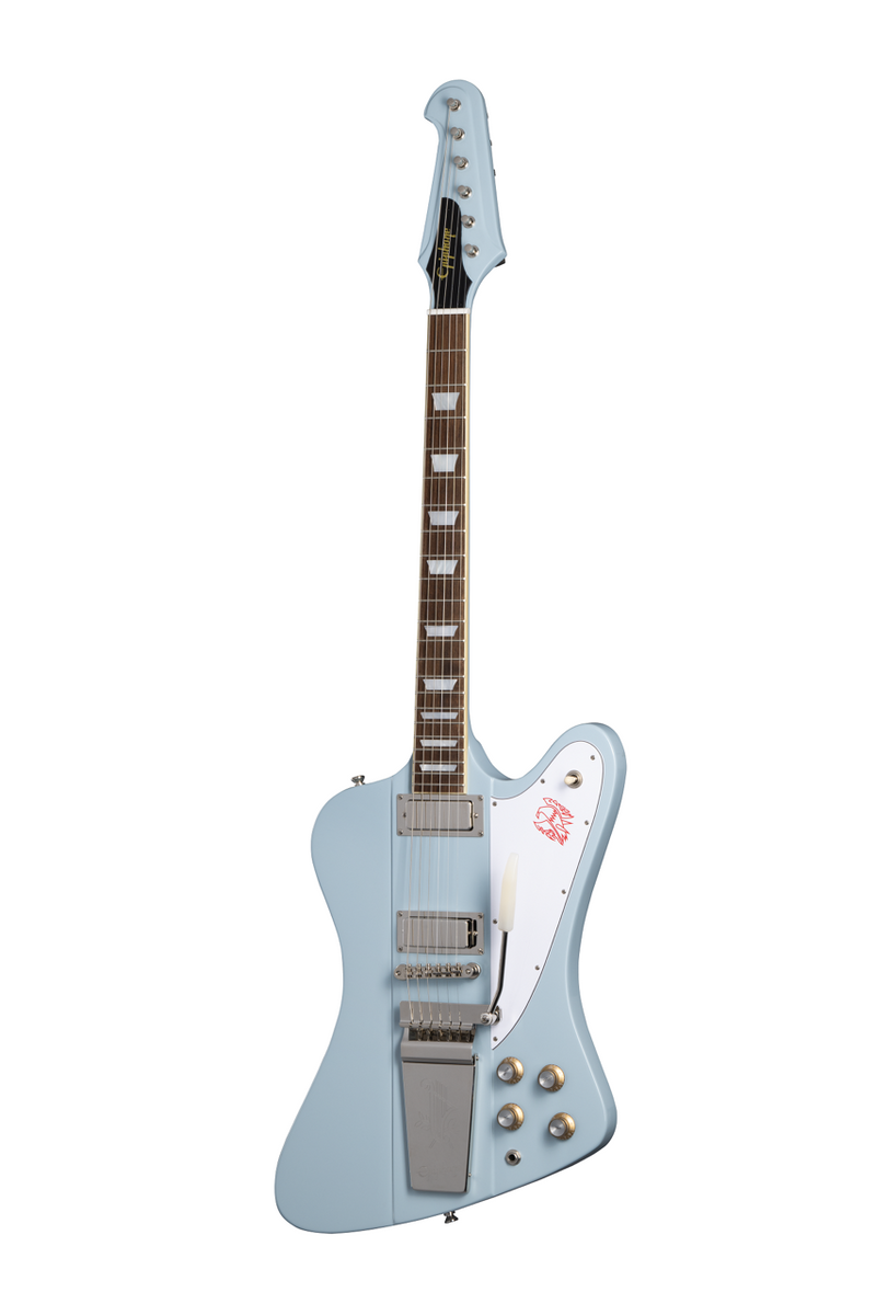 Epiphone EIGC63FB5FBNM 1963 Firebird V Guitare électrique (bleu givré)