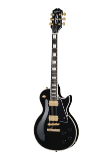 Epiphone EIGLPCEBGH Les Paul Custom Electric Guitar (Ebony)