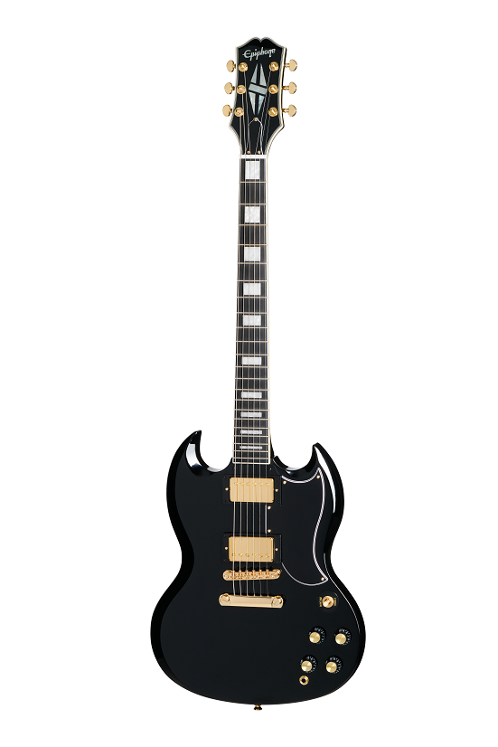 Epiphone EIGSGCEBNH SG Custom Electric Guitar (Ebony)