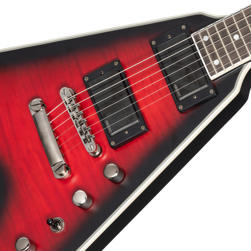 Epiphone EIGYVFDMDRBH Guitare électrique (Aged Dark Red Burst)