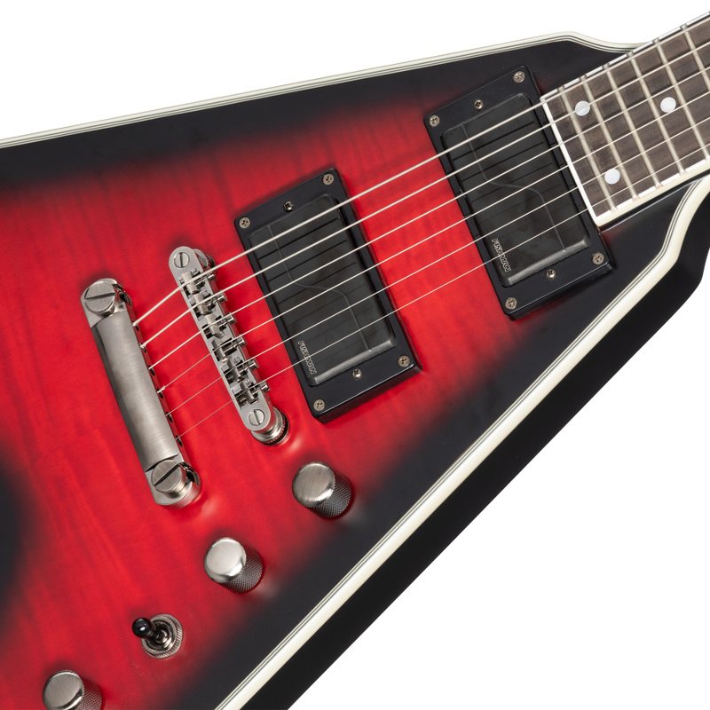 Epiphone EIGYVFDMDRBH Electric Guitar (Aged Dark Red Burst)