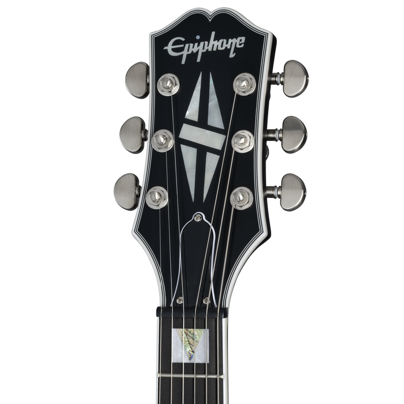 Épiphone prophétie Les Paul Guitare électrique gauche (vieillie Black Metallic)