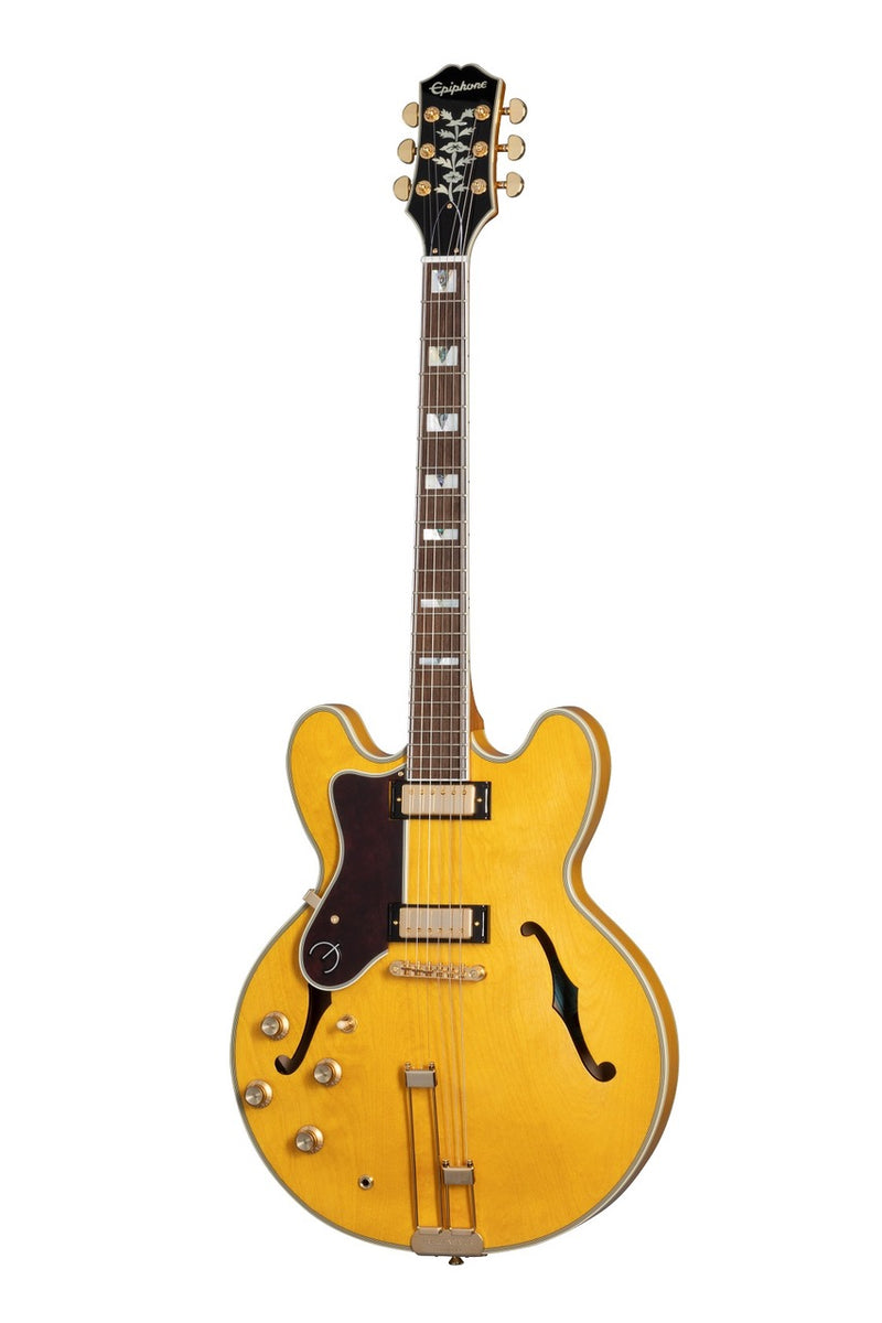 Epiphone SHERATON Left-Handed Semi Hollow-Body Electric Guitar (Natural)