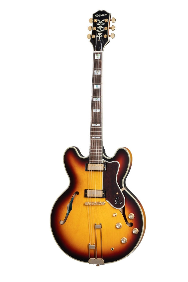 Epiphone SHERATON Series Semi Hollow-Body Electric Guitar (Vintage Sunburst)