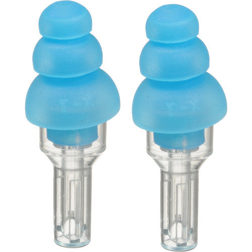 Bouchons d'oreilles haute fidélité Etymotic ER20-SMB-C (standard) - Tige transparente, pointe bleue